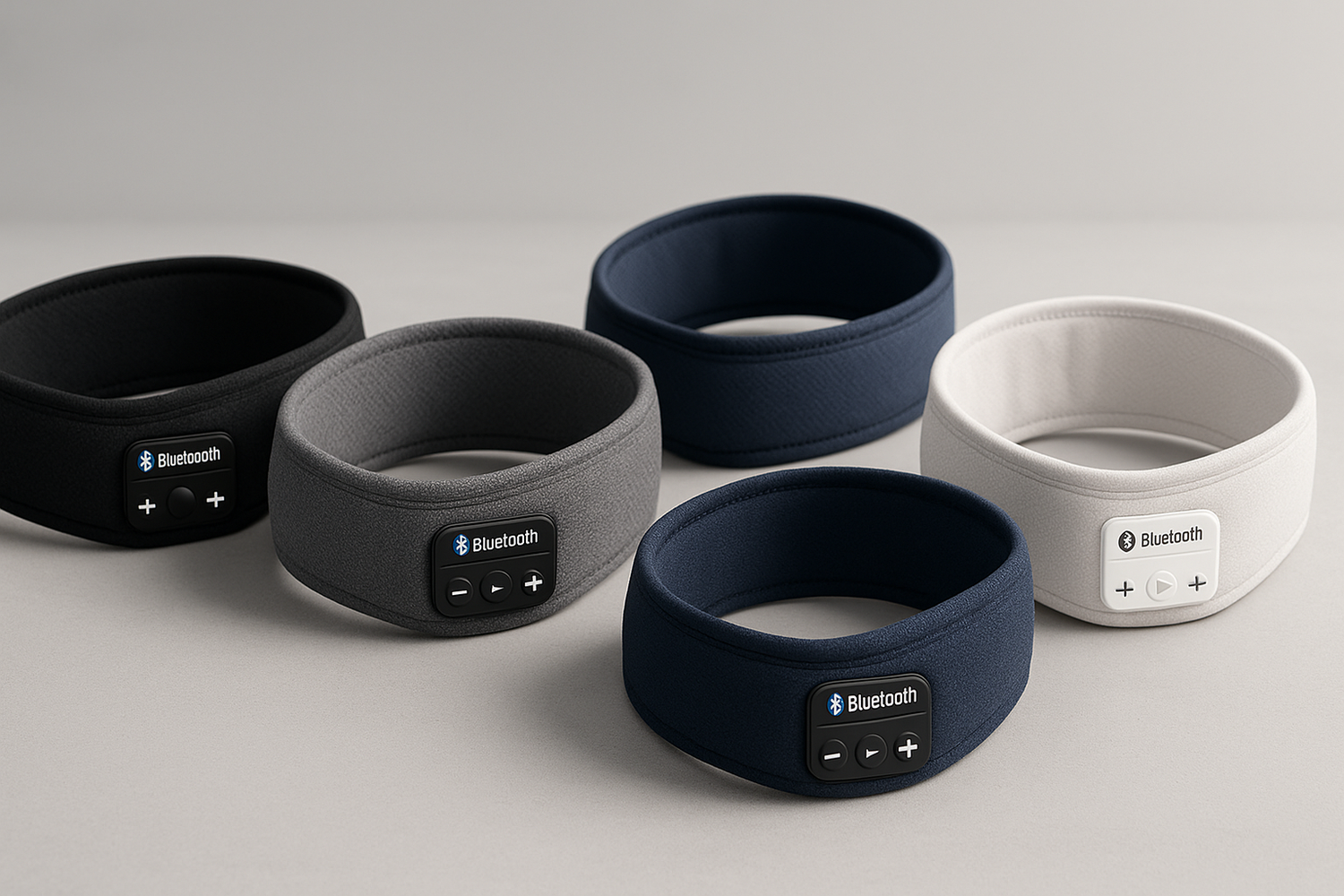 fait moi une image large avec des bandeau bluetooth